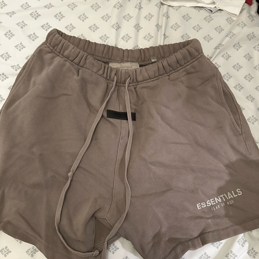 Essentials brown shorts